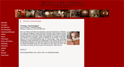 Desktop Screenshot of eroticartmuseum.de