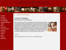 Tablet Screenshot of eroticartmuseum.de